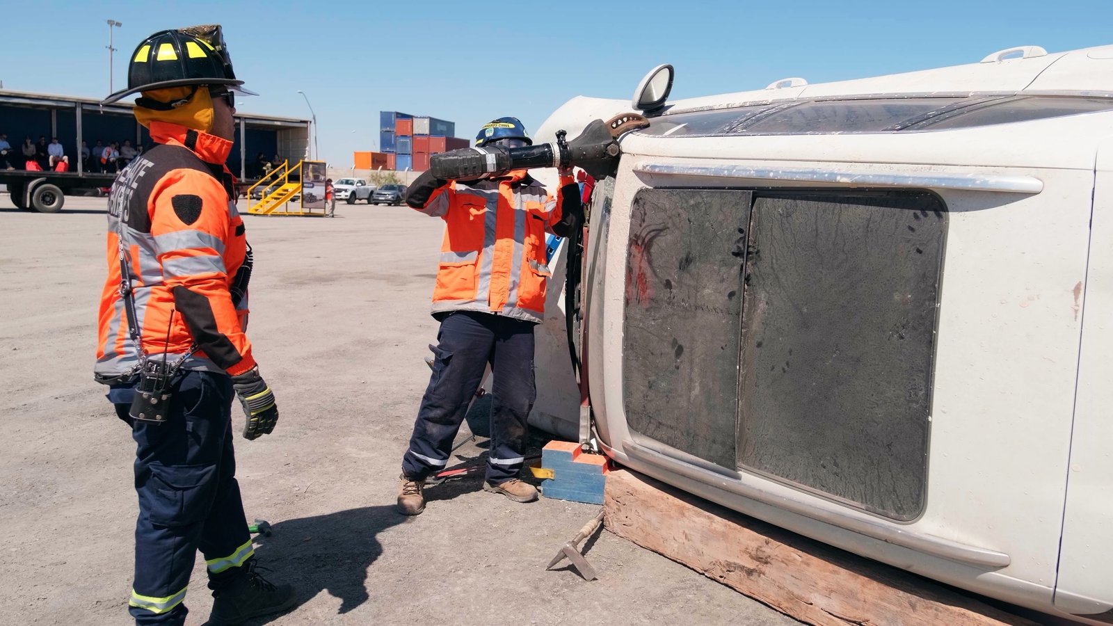 Transporte de sustancias peligrosas · Mejillones